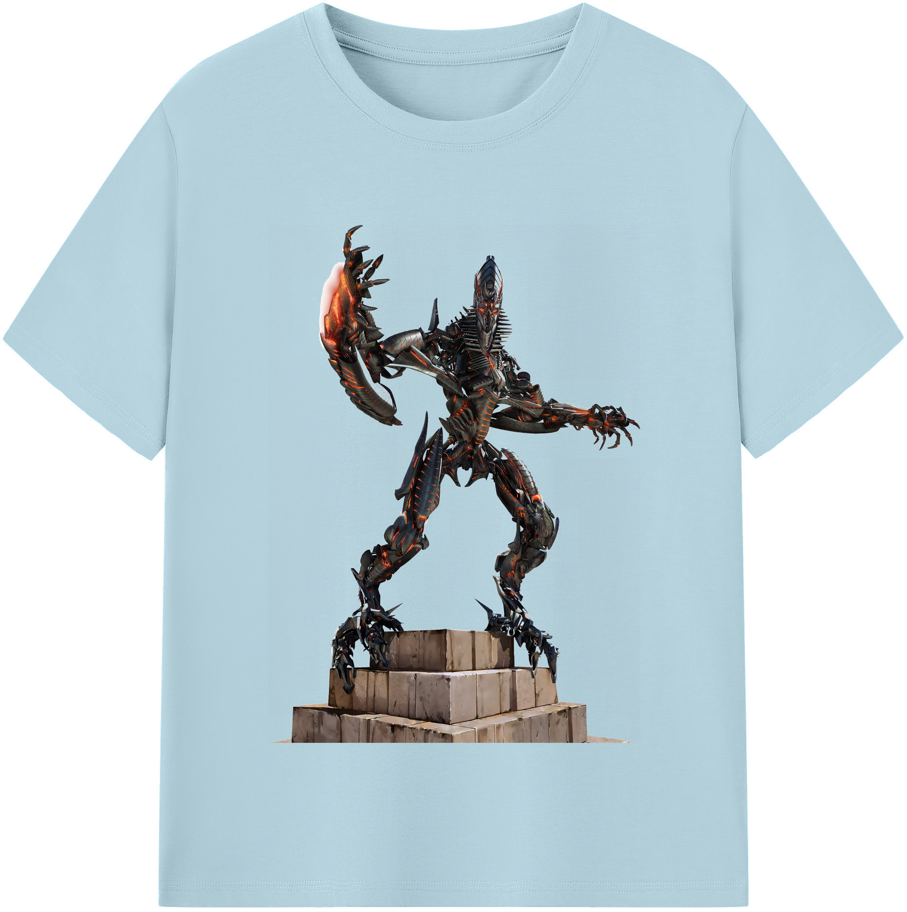 （画像用） Transformers トランスフォーマー 綿100％半袖Tシャツ（フロントプリント）